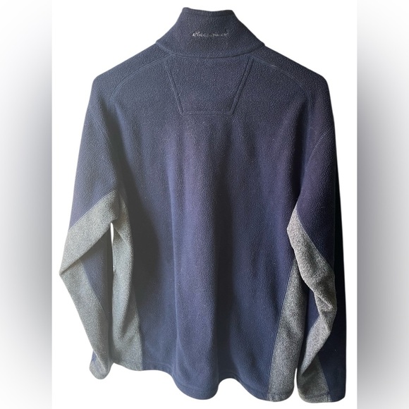 Eddie Bauer Blue and Gray Zip-Up Jacket Small - Picture 5 of 5